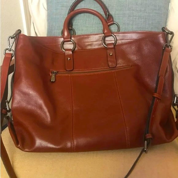 Leather Briefcase Handbag - Picture 1 of 2